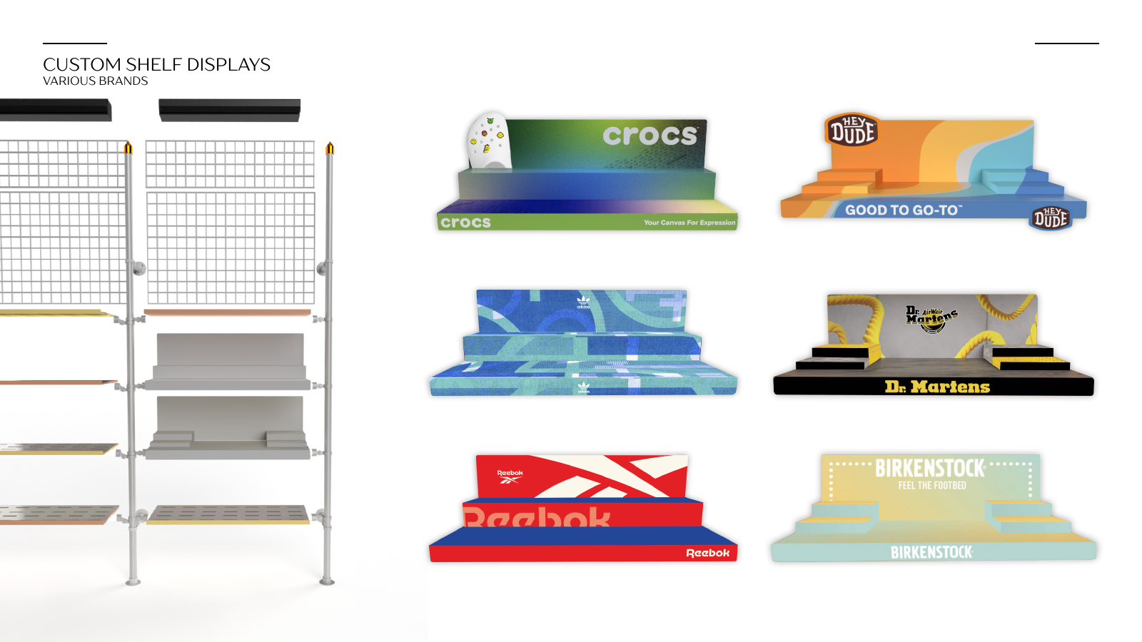 Custom Shelf Displays