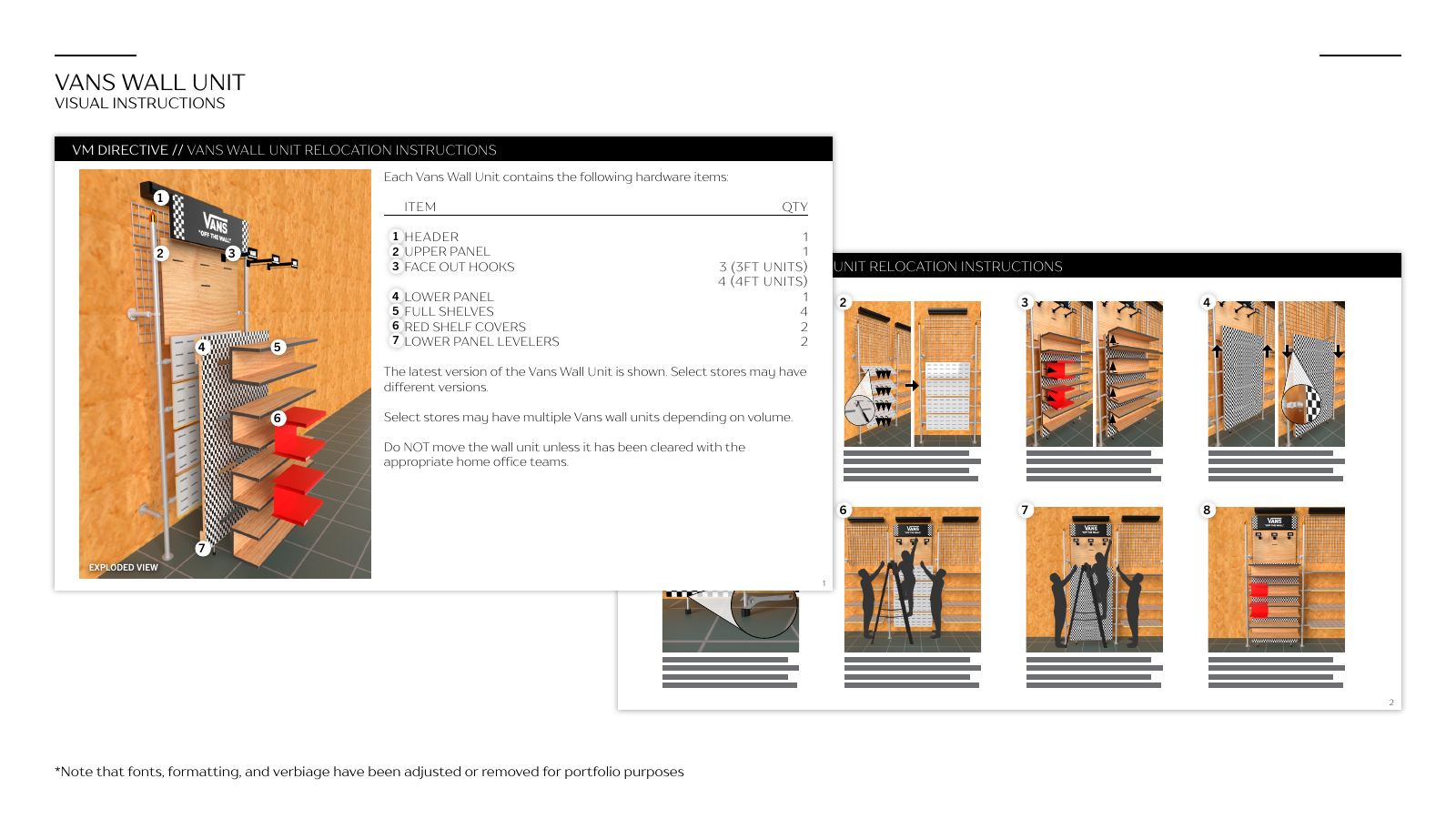 Vans Wall Unit
