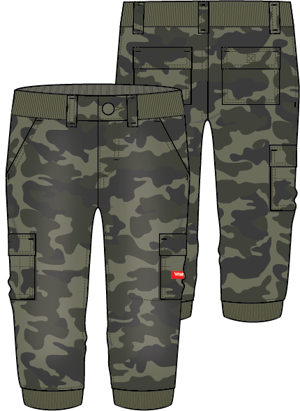 Sam Cargo Joggers · Camo